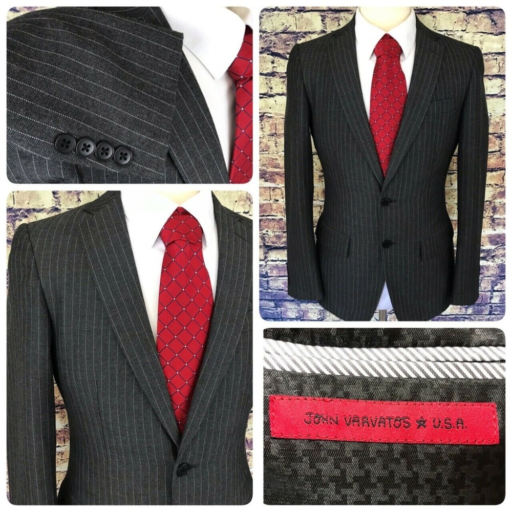 John Varvatos Mens Sport Jacket Blazer Size 36R